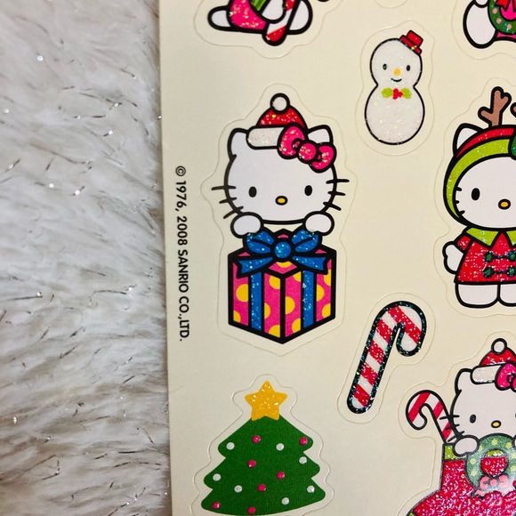Hello Kitty Stickers & Memo Book with bonus items 🌲 - Picture 2 of 13
